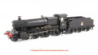ACC2510-7824 Accurascale Manor Steam Loco number 7824 "Iford Manor" in BR Black livery with large early emblem